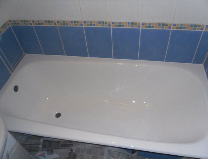 До реставрации ванны